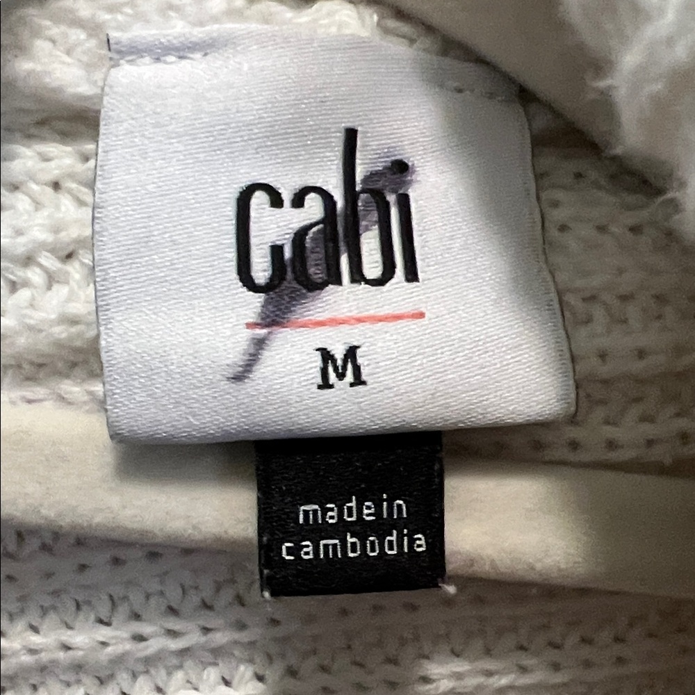 #1269**Cozy White Knit Sweater - Picture 3 of 6